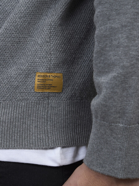 SWEATER TALLIN GRIS MELANGE