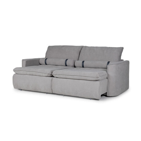 Sofá Cama Sense - Tela Microfibra Berlin 05 (Ceniza)