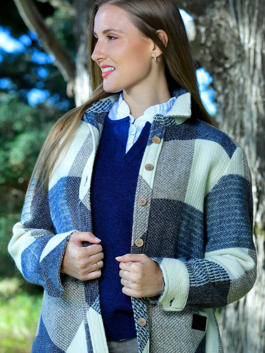 Buzo Polinesia Pesado - Azul 