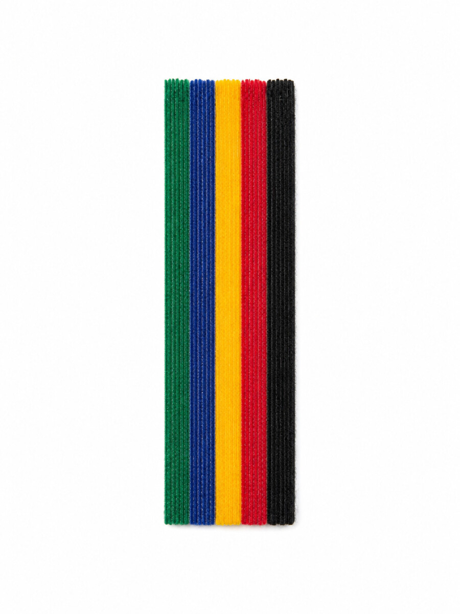 CINTA ORGANIZADORA PARA CABLES SET X 4 - MULTICOLOR 