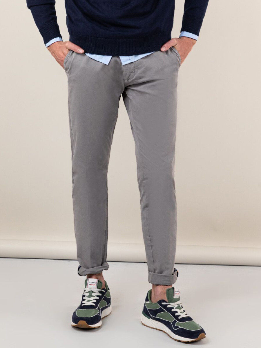 Pantalón Chino - Gris 