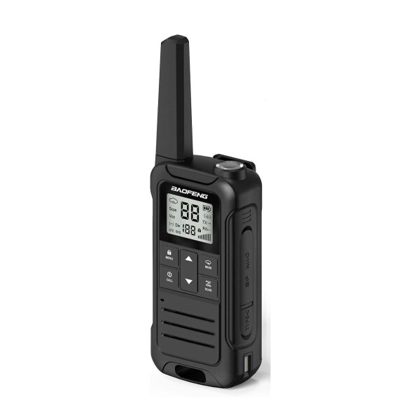 Par De Handies Radio Transmisores Baofeng Bf-fr22a Frs Y Pmr Bandas De Frecuencia 400-470 Mhz Color Negro Par De Handies Radio Transmisores Baofeng Bf-fr22a Frs Y Pmr Bandas De Frecuencia 400-470 Mhz Color Negro