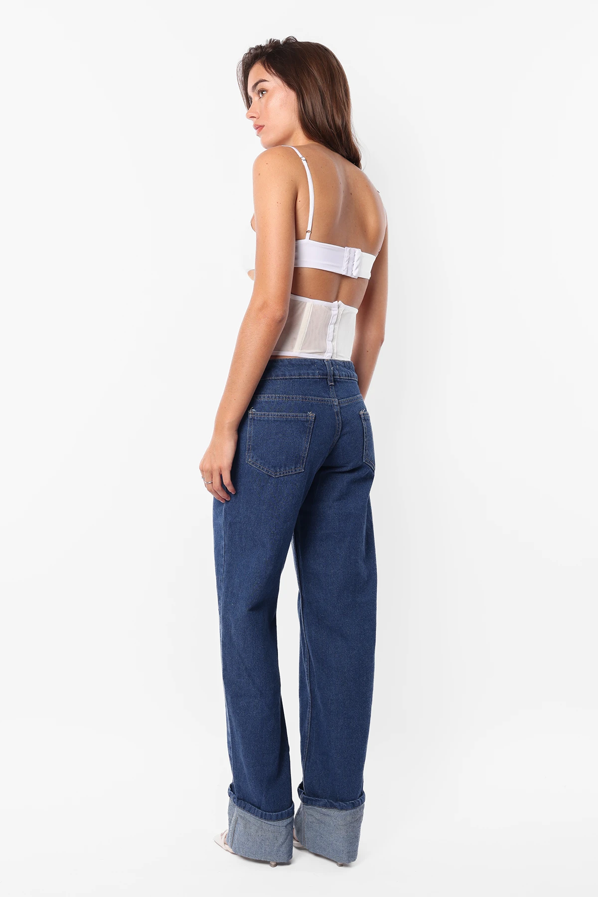 Corset Dusty Blanco