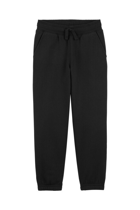 Pantalón deportivo de algodón, con logo, negro Pantalón deportivo de algodón, con logo, negro