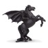 Juguete Figura Safari Caballo Negro Volador Pegaso Niños Juguete Figura Safari Caballo Negro Volador Pegaso Niños