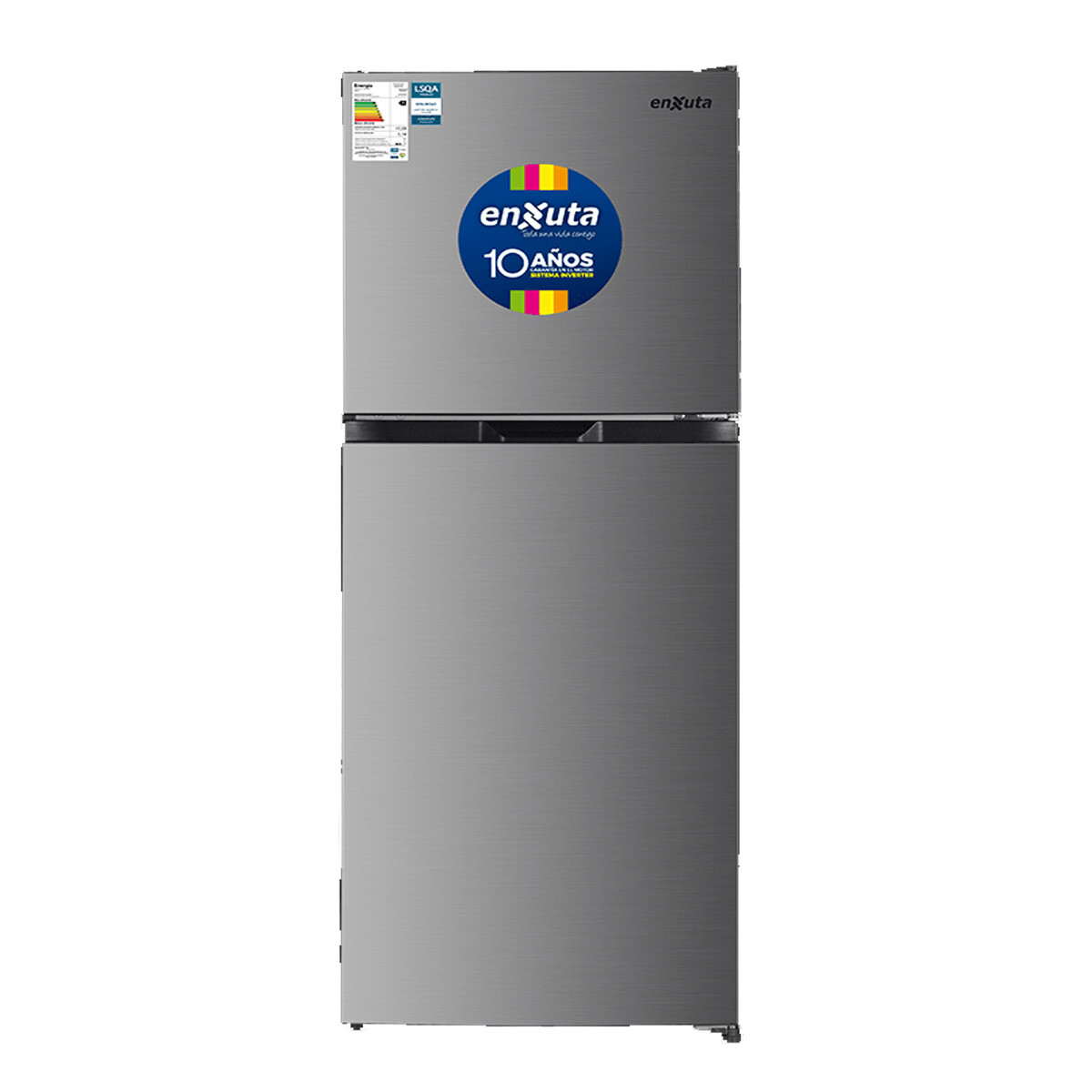 REFRIGERADOR FRÍO SECO INVERTER 196 LITROS INOX ENXUTA 