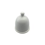 RECIPIENTE CON CUPULA D9XH11CM CERAMICA RECIPIENTE CON CUPULA D9XH11CM CERAMICA