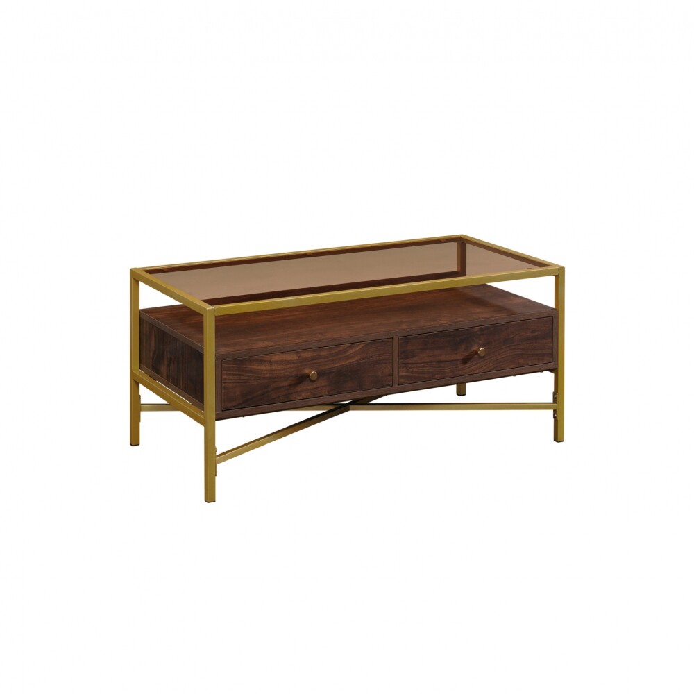 Mesa Ratona con Vidrio - Sauder - Linea Harper Heights Mesa Ratona con Vidrio - Sauder - Linea Harper Heights