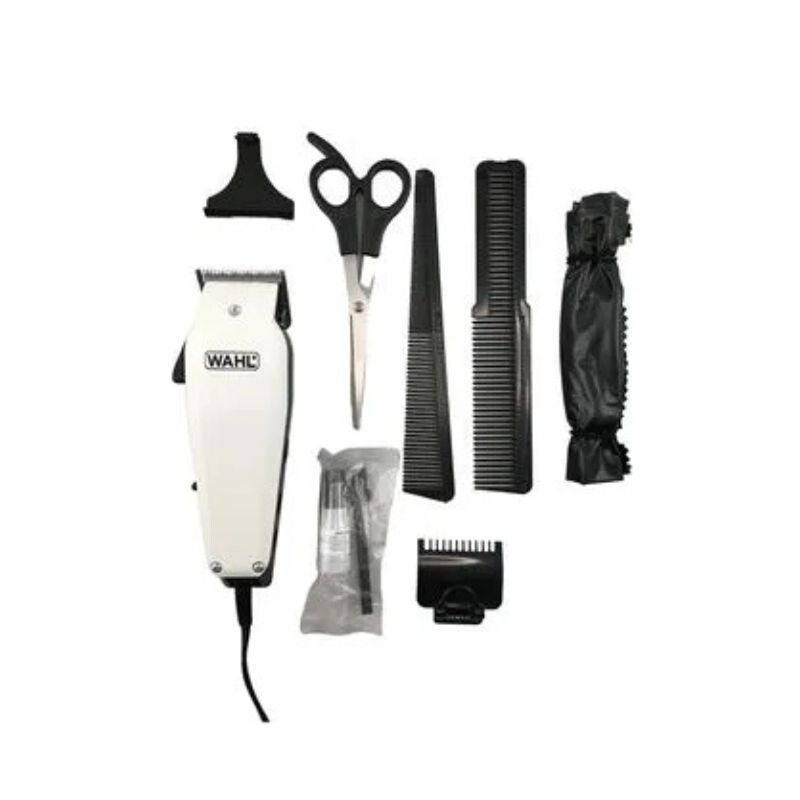 CORTADORA DE PELO WAHL 18 PIEZAS Blanco