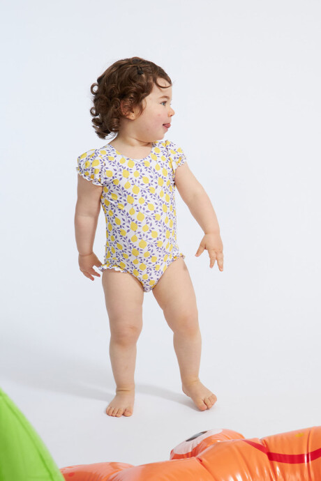 Traje de ba�o Blancanieves Limonero