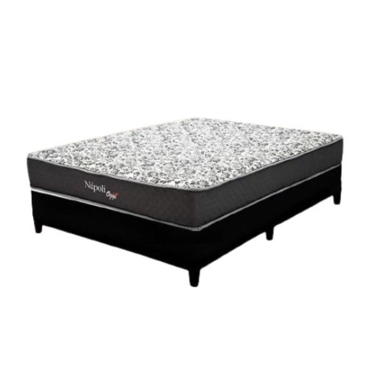 Sommier Napoli 2 plazas 138 cm espuma AG - NAPOLI138X27 