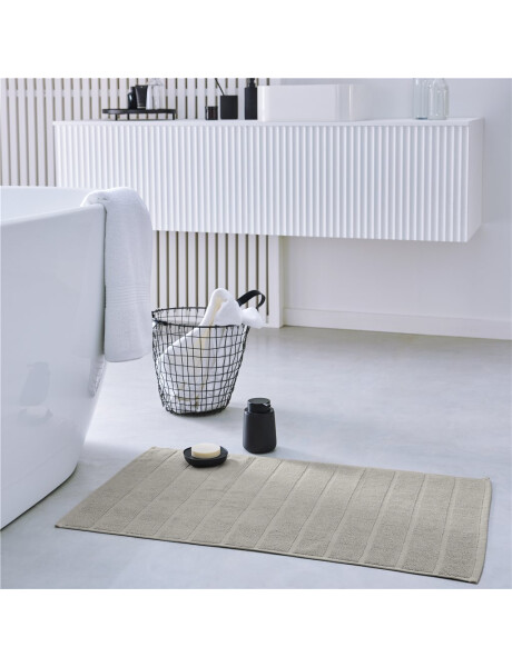 ALFOMBRA DE BAÑO 700 GSM 80X50CM ALGODÓN BEIGE ALFOMBRA DE BAÑO 700 GSM 80X50CM ALGODÓN BEIGE