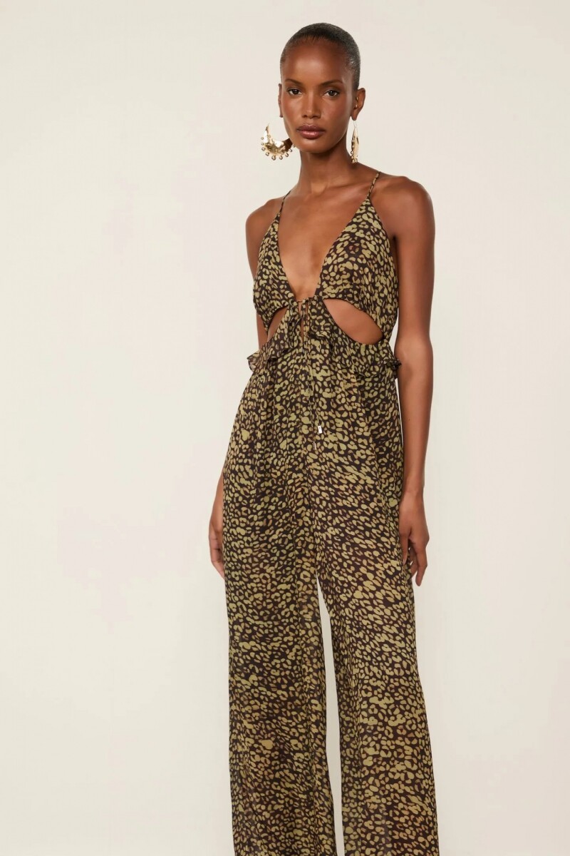 ENTERITO ANIMAL PRINT Verde