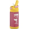 Botella termico acero inoxidable fisher price rosado
