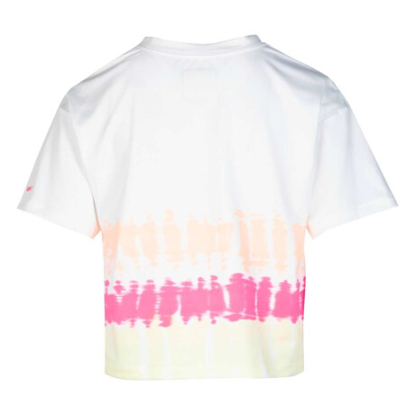 Remera Boxy Tee Cinched Draw de Niña Blanco