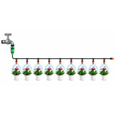 Manguera para riego 10m con multiconector Manguera para riego 10m con multiconector