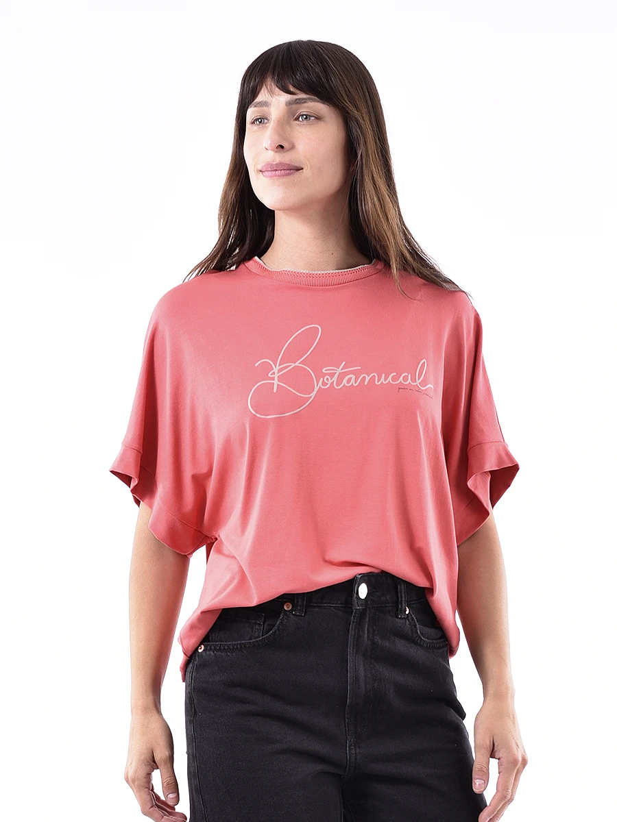 REMERA JANEIRO - CORAL 
