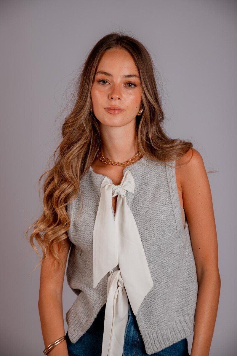 Chaleco JUANA - Gris 