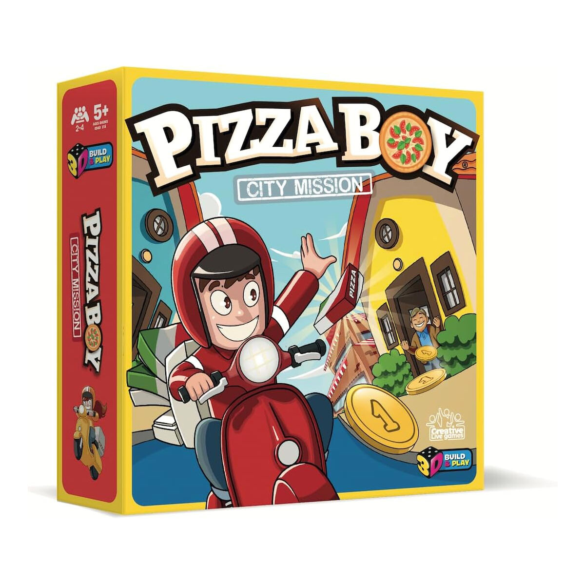 Pizza Boy City Mission Juegos de Mesa 