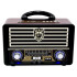 Radio Portátil Retro Cmik 113bt RADIO RETRO CMIK 113BT LEDSTAR