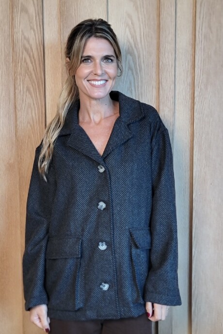 Sobreacamisa Budapest Paño Espigado oscuro