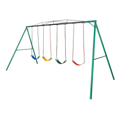 Hamaca de Plaza con 4 hamacas de cincha, altura 2,15 mts Hamaca de Plaza con 4 hamacas de cincha, altura 2,15 mts