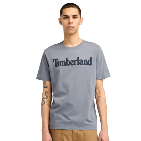 Remera Timberland de Hombre - Wordmark Logo - TB0A2BRN073 ELD