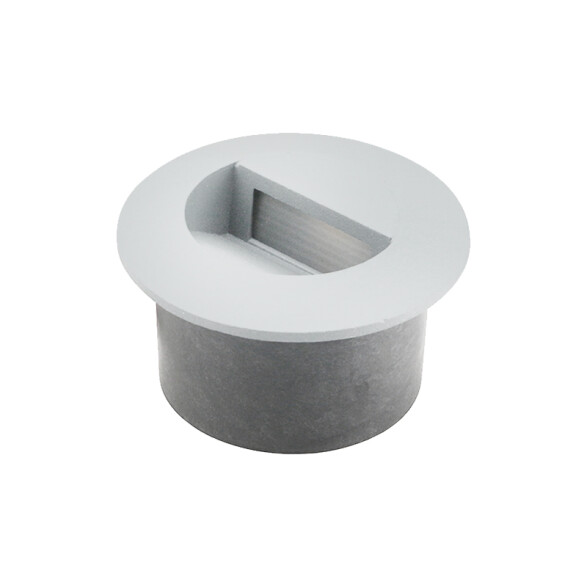 Luminaria de embutir LED cálida 2W IP65 Ø83x33mm IX4801