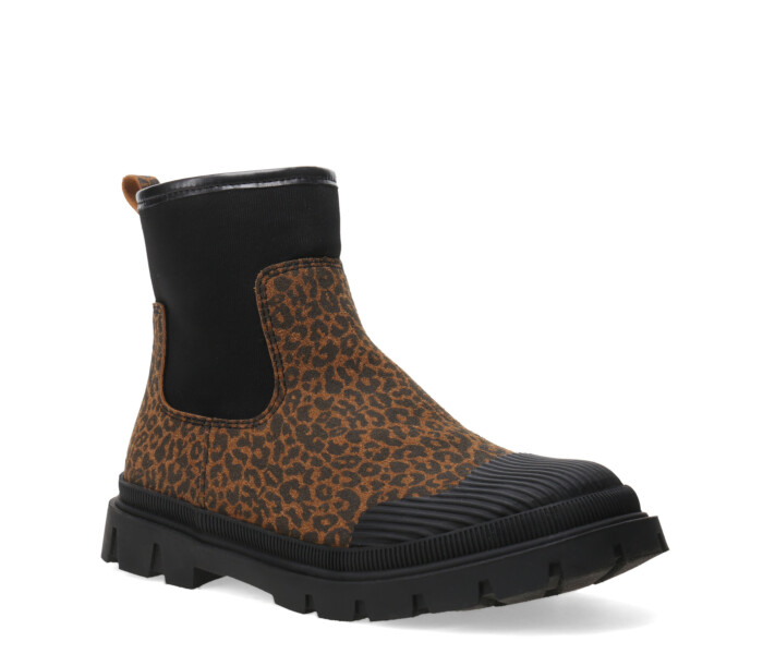 Botas de Niña MINI Miss Carol Popi Leopardo