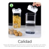 Set 7 contenedores táper tupper herméticos para alimentos con tapa Set 7 contenedores táper tupper herméticos para alimentos con tapa