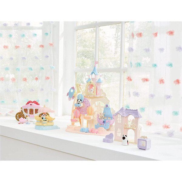 Sylvanian Families Parque De Diversiones Castillo Bebes Sylvanian Families Parque De Diversiones Castillo Bebes