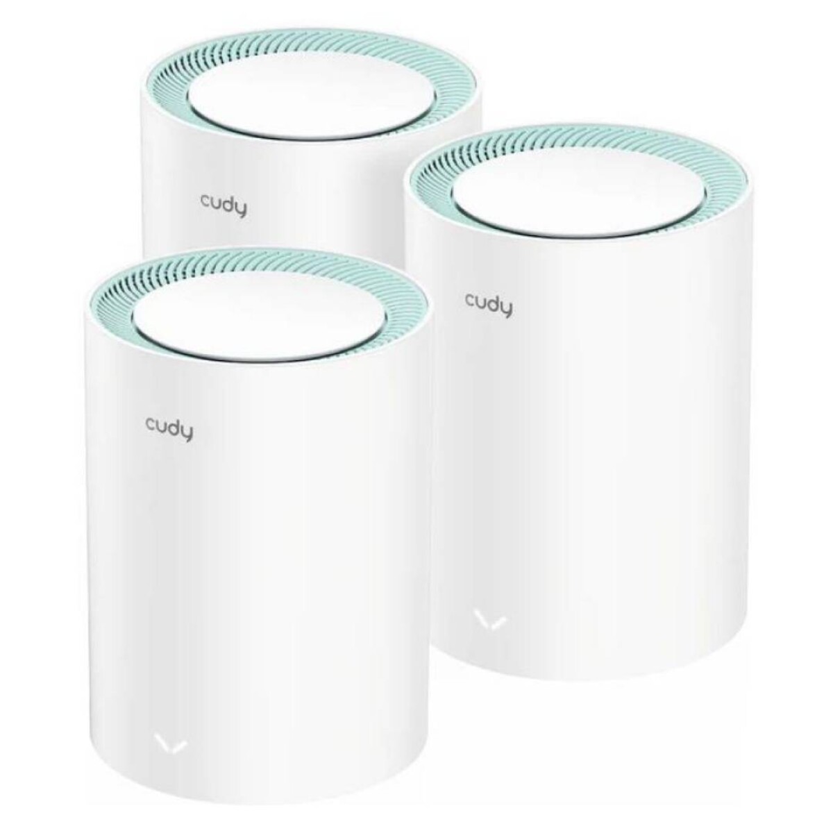 Sistema de Wifi Mesh Cudy AC1200 Puertos Gigabit - Pack de 3 