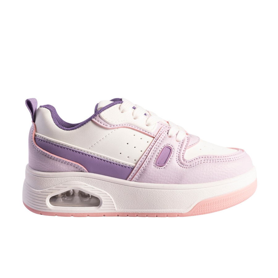 CAMERON CASUAL WHITE/LILA