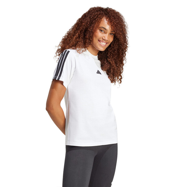 Adidas Remera Mujer W 3s Sj T B Blanco-negro