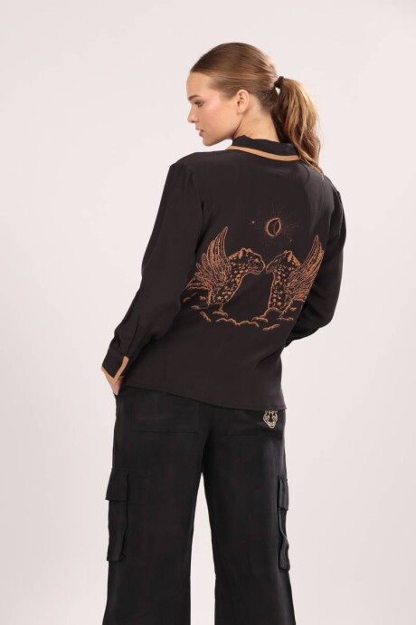 Camisa Astrology Black Camisa Astrology Black