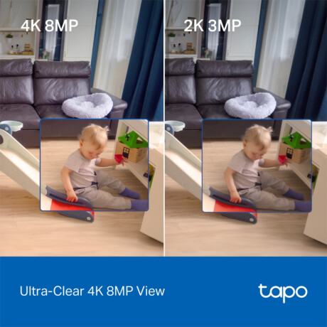 Cámara de Seguridad TP-Link Tapo C250 Wifi 4k Rotatoria Cámara de Seguridad TP-Link Tapo C250 Wifi 4k Rotatoria
