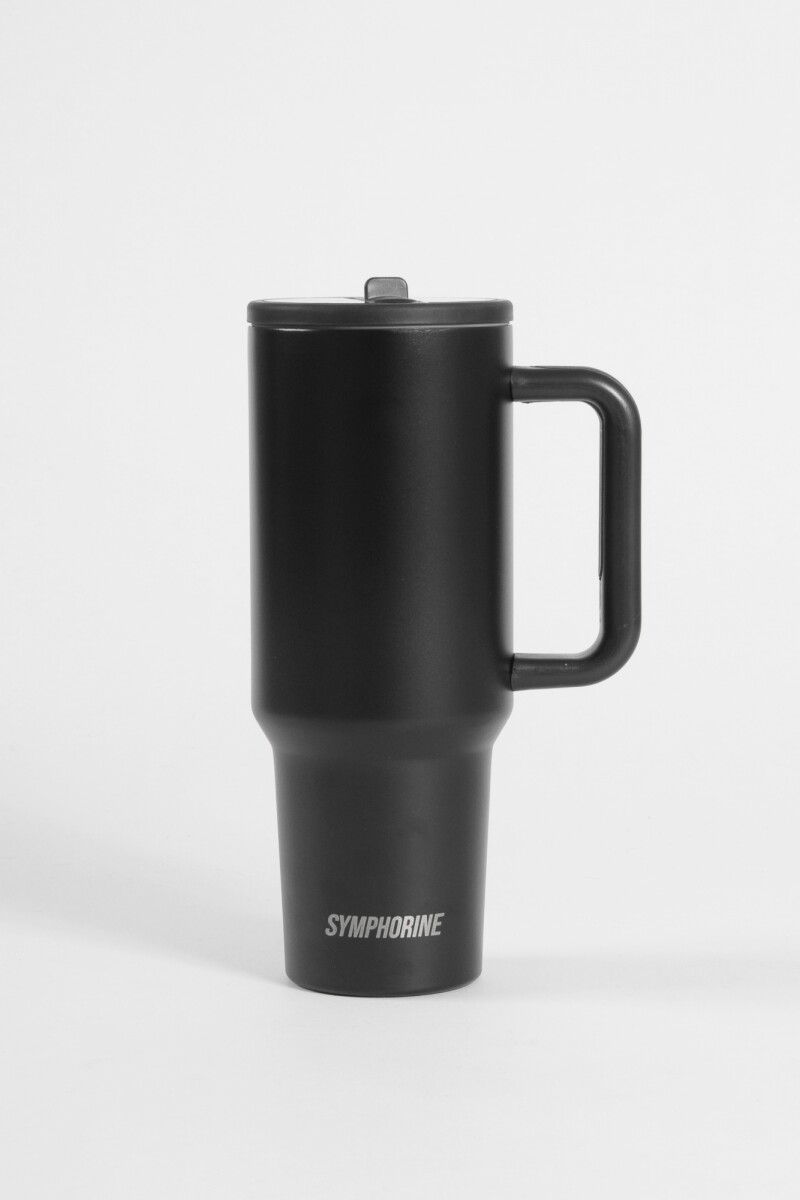Mug vaso acero 1180 litros negro