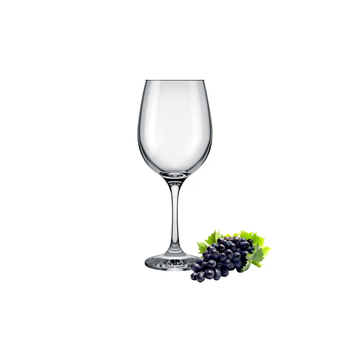 Copa agua Barone vidrio 490 ml Nadir 