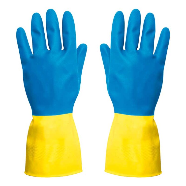 GUANTES 9-9 1/2 DE LATEX REFORZADOS Sin color