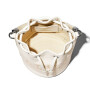 MARC JACOBS -THE LEATHER BUCKET BAG Blanco