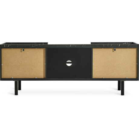 Mueble Tv Krondal 2 Puertas Color Marmol