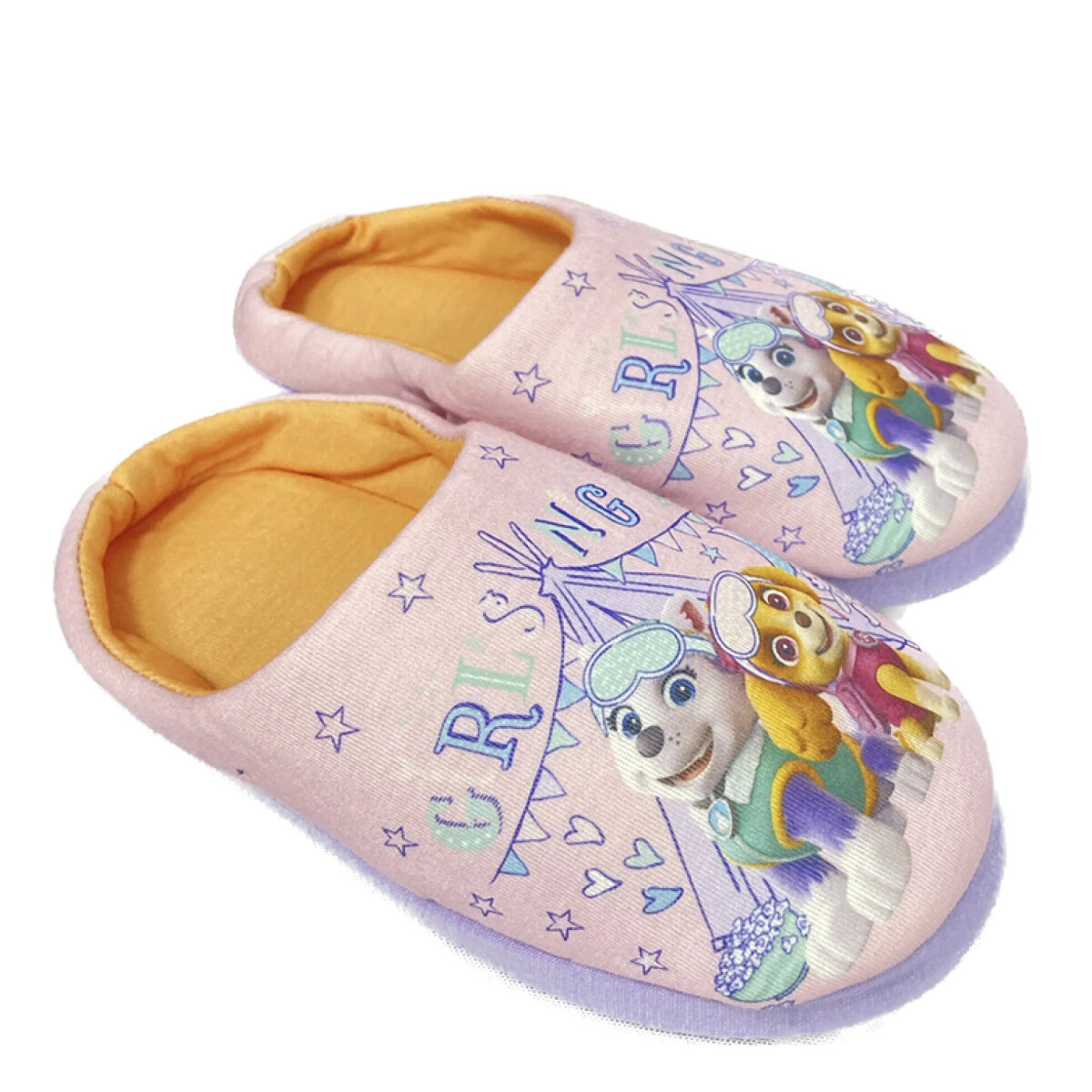 Pantufla Unisex Disney Paw Patrol - Rosa - Lila 