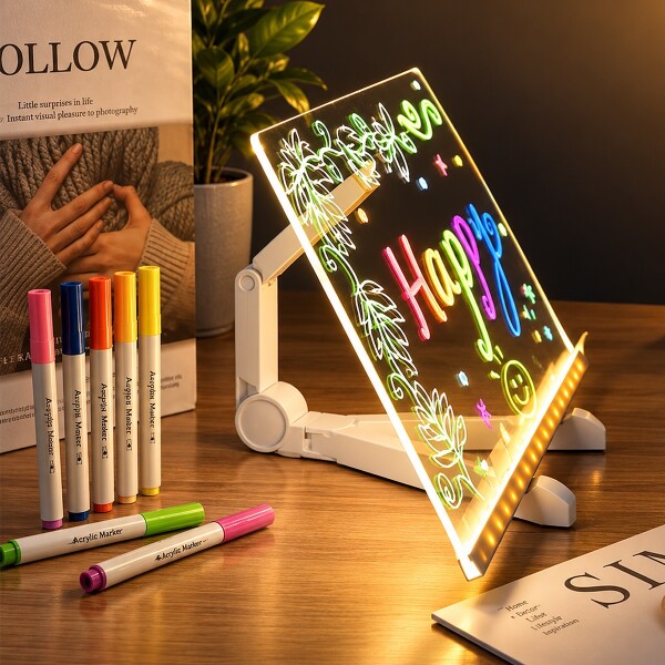 Pizarra Led Magica Para Dibujar Con Luz Infantil Montessori IMBACK Pizarra Led Magica Para Dibujar Con Luz Infantil Montessori IMBACK