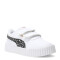 Championes Infantiles Puma Carina 3.0 Animal Blanco - Negro