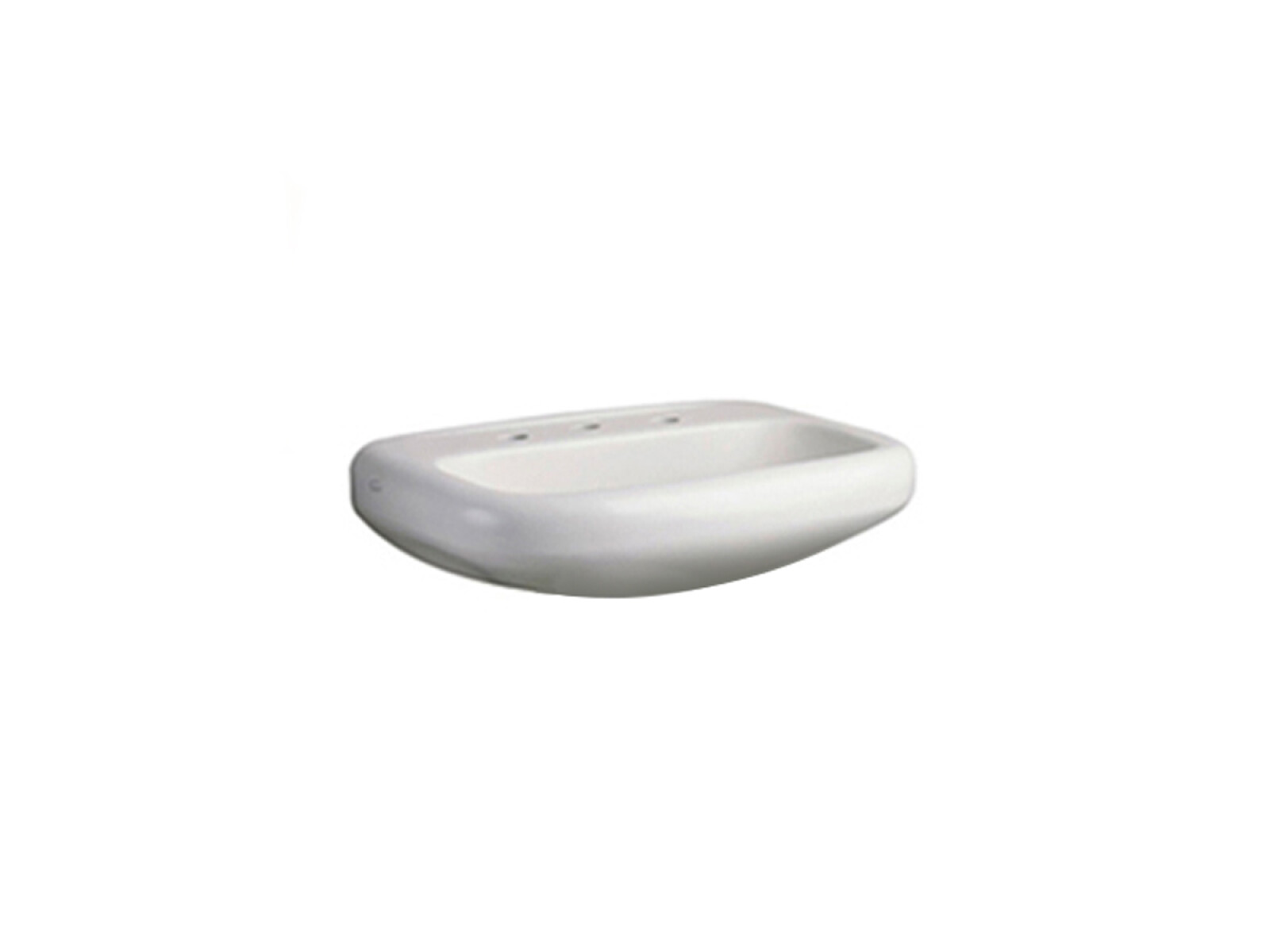 Lavatorio Pileta Para Pedestal Adriatica Blanco Mate 