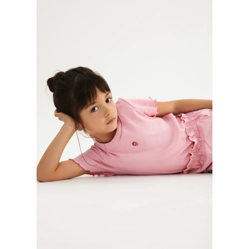 BLUSA MM FEM ROSA CLARO