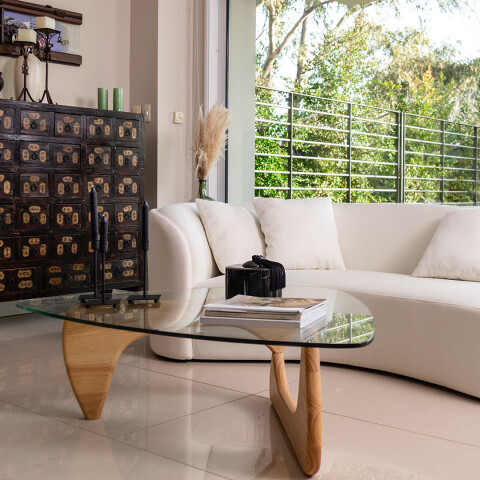 Mesa Noguchi Madera natural