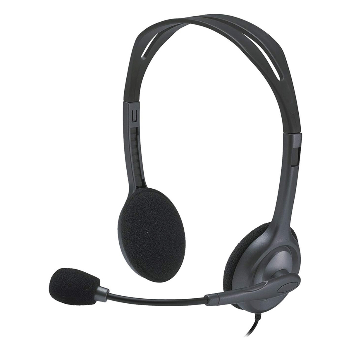 Auriculares Logitech Headset H111 3.5mm Black