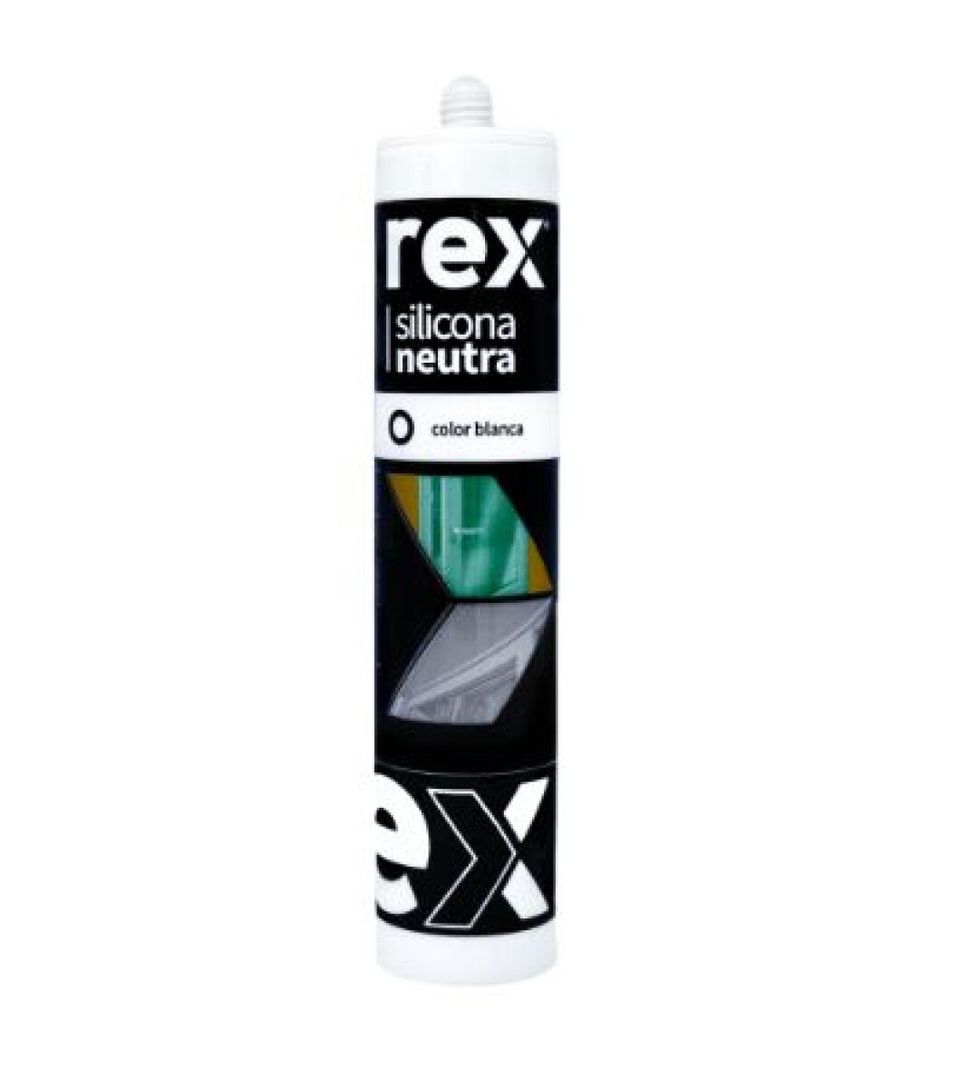 Sellador silicona Neutra 300 Ml - Blanca 