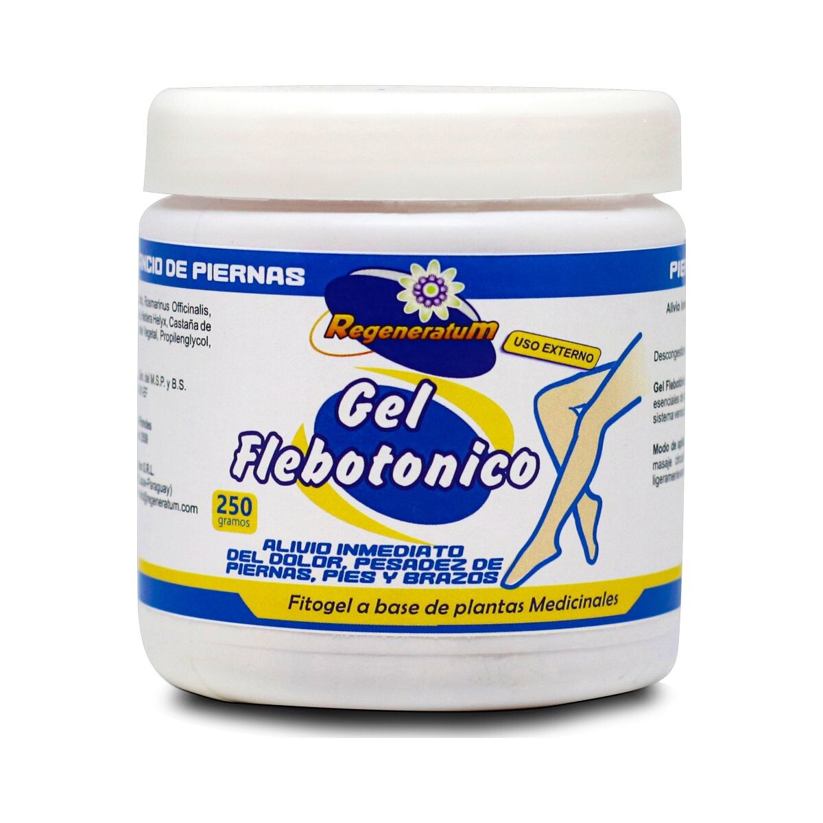 GEL FLEBOTONICO FRASCO X 250 GRAMOS 